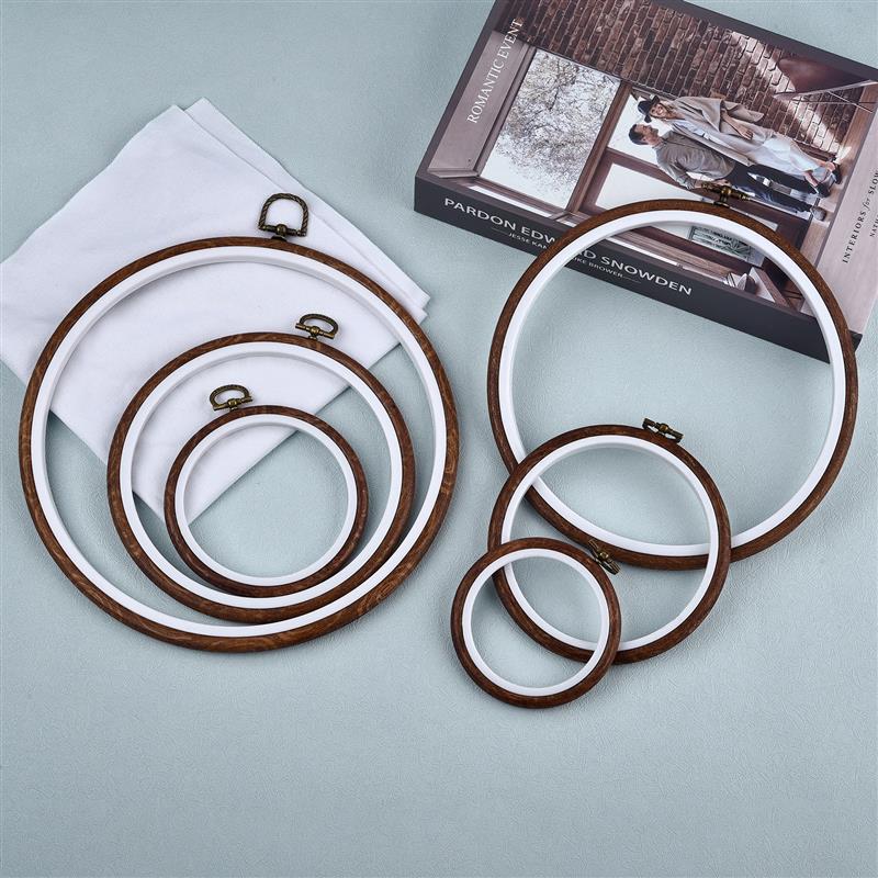 Embroidery Hoop Kit - Conjunto de aros de bordado de