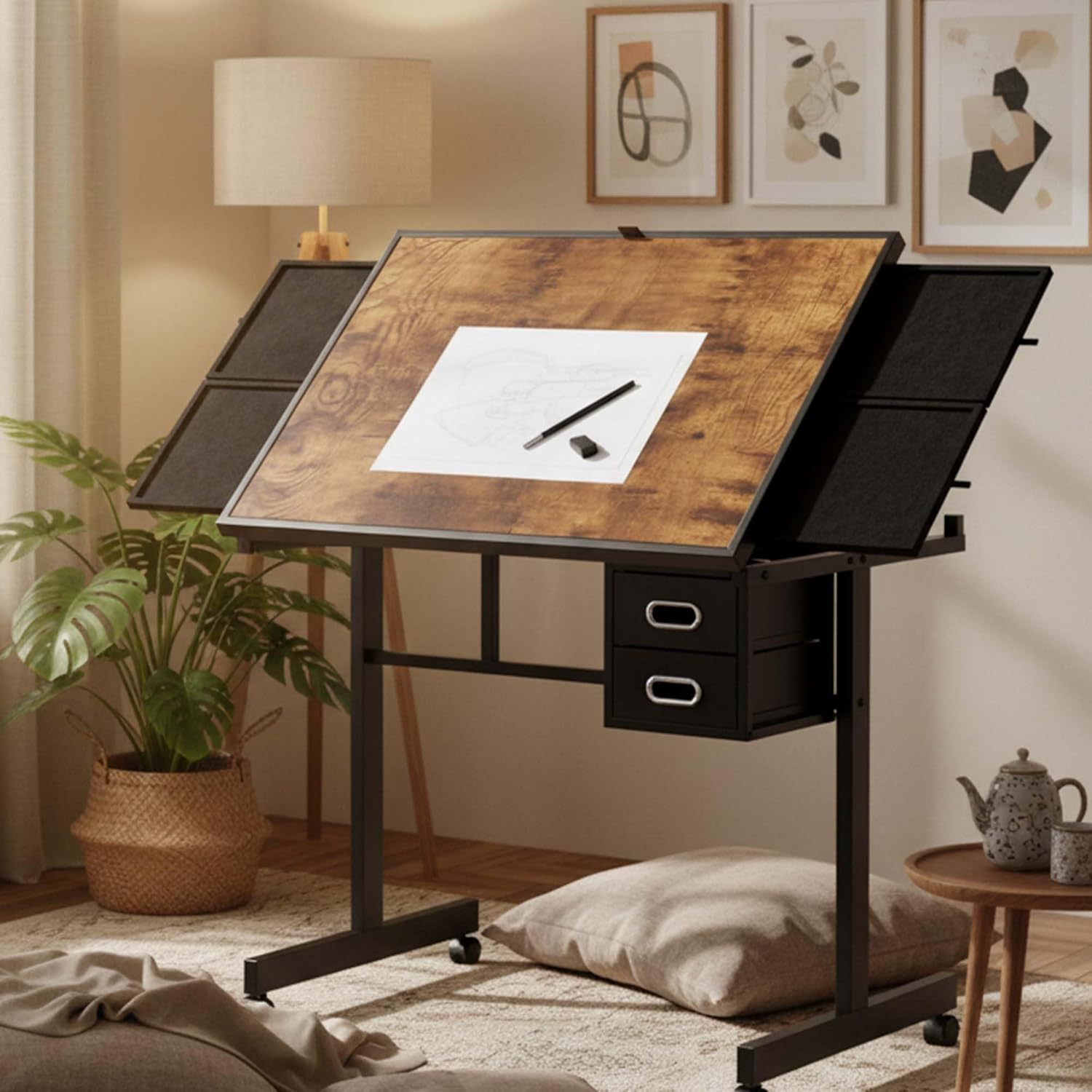 Art And Craft Studio - Mesa de Dibujo Ajustable con 4