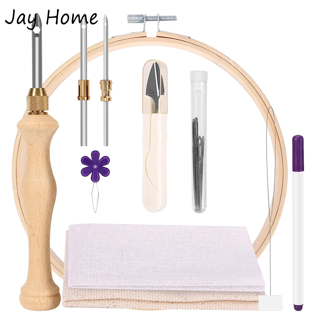 Embroidery Hoop Kit - Kit de inicio de aguja perforadora