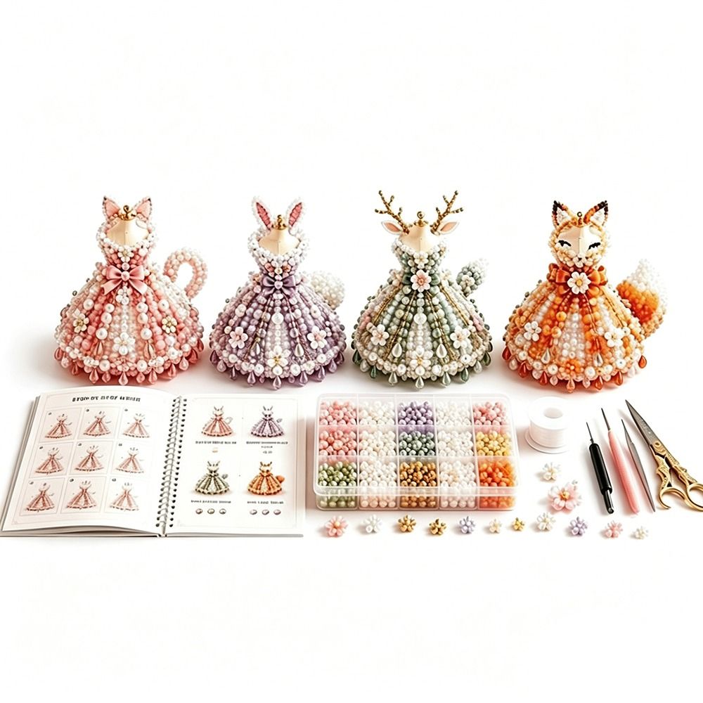 Art Craft Rainbow - Kit de Cuentas Pequeñas para Vestido