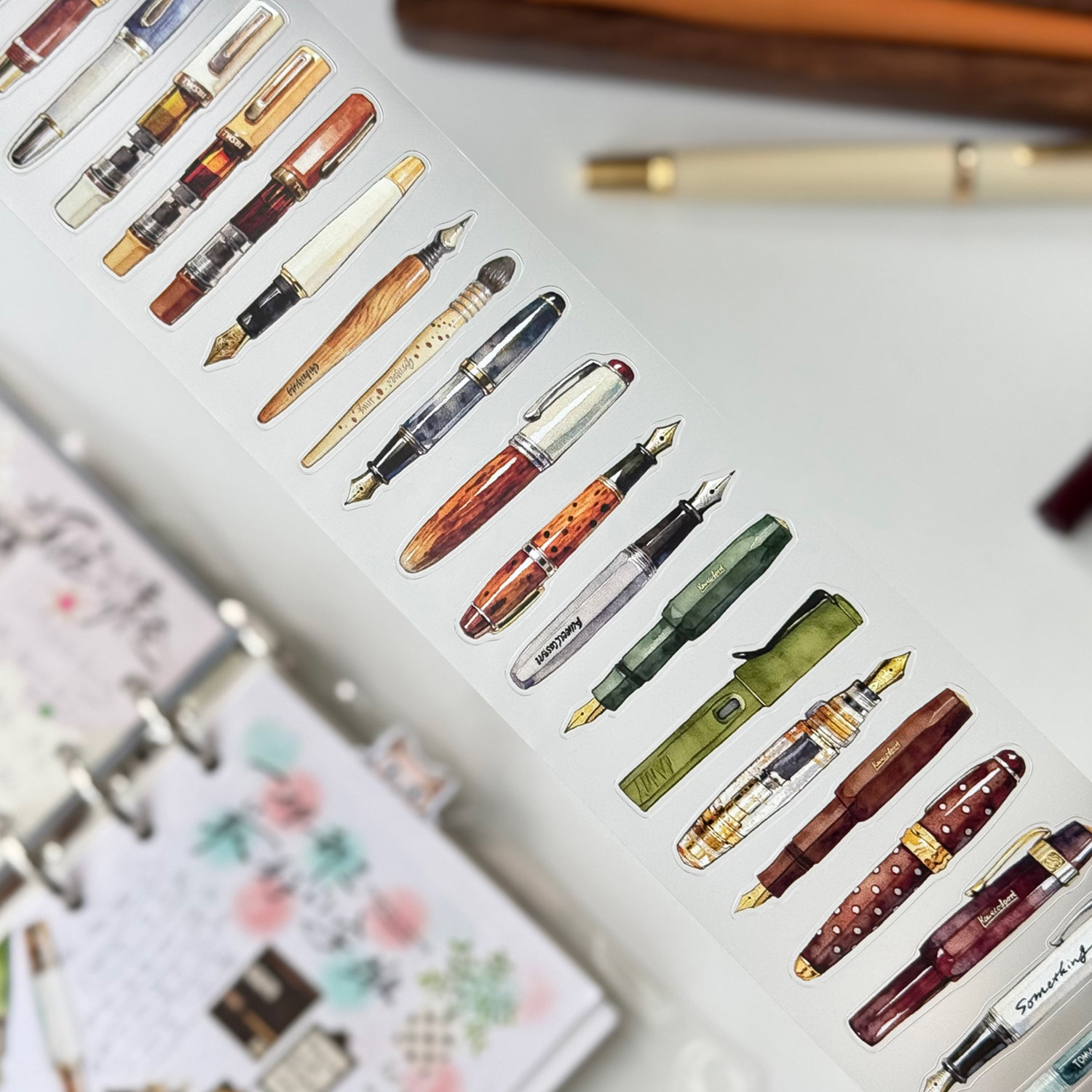 Washi Tape Rolls - Cinta Adhesiva Decorativa de Papel Washi