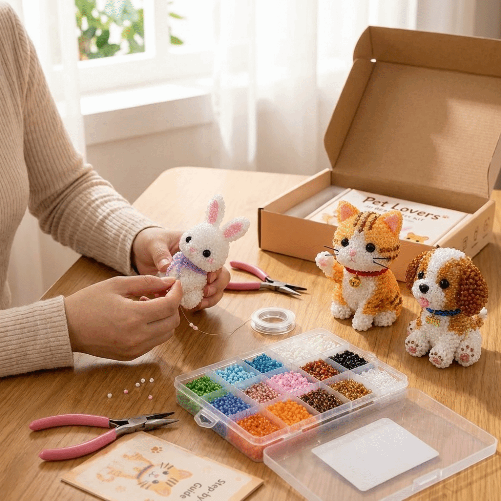 Art Craft Education - Kit de bordado de cuentas de