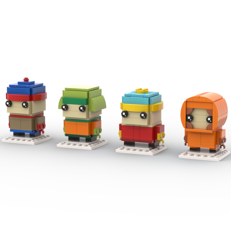 Art Craft Ideas For Christmas - 336 piezas MOC South Park BrickHeadz,