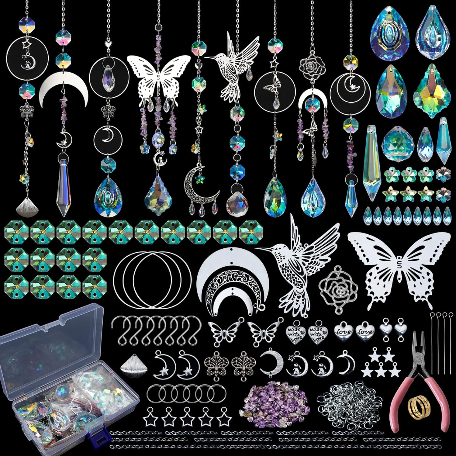 Art Craft Rainbow - DIY 400 Uds. Kit de suministros