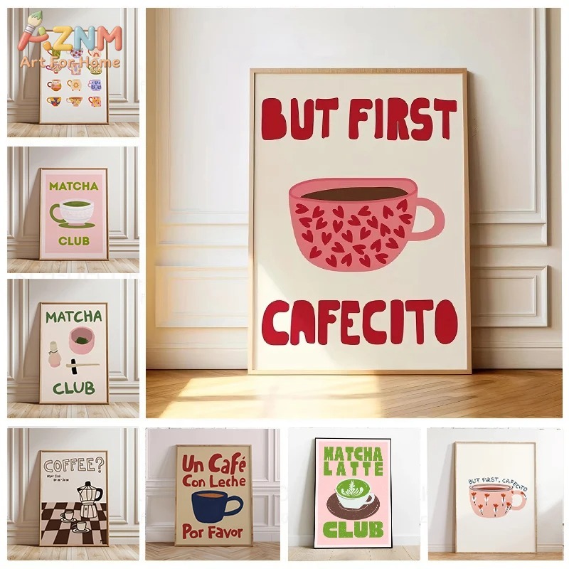 Art Craft Kitchen - Póster de Lona con Diseño de
