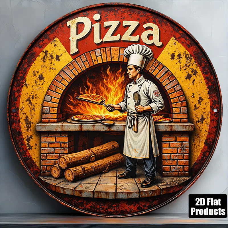 Art Craft Kitchen - Letrero Metálico Retro 2D, Arte de