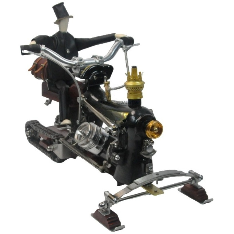 Art Craft Us - Modelo de moto de nieve: una