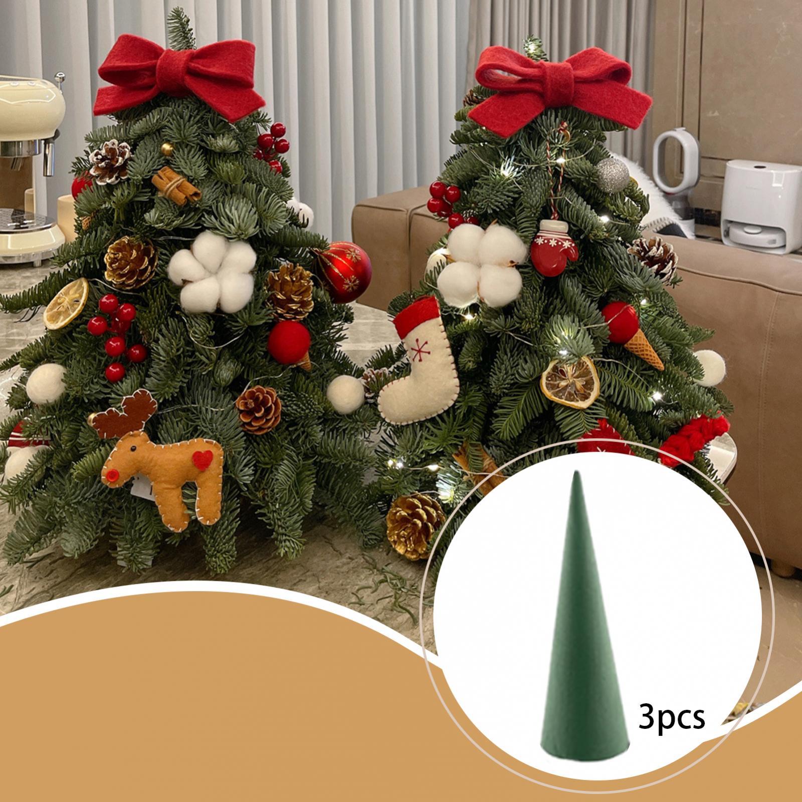 Art Craft Flower - Cono de árbol de Navidad Floral,