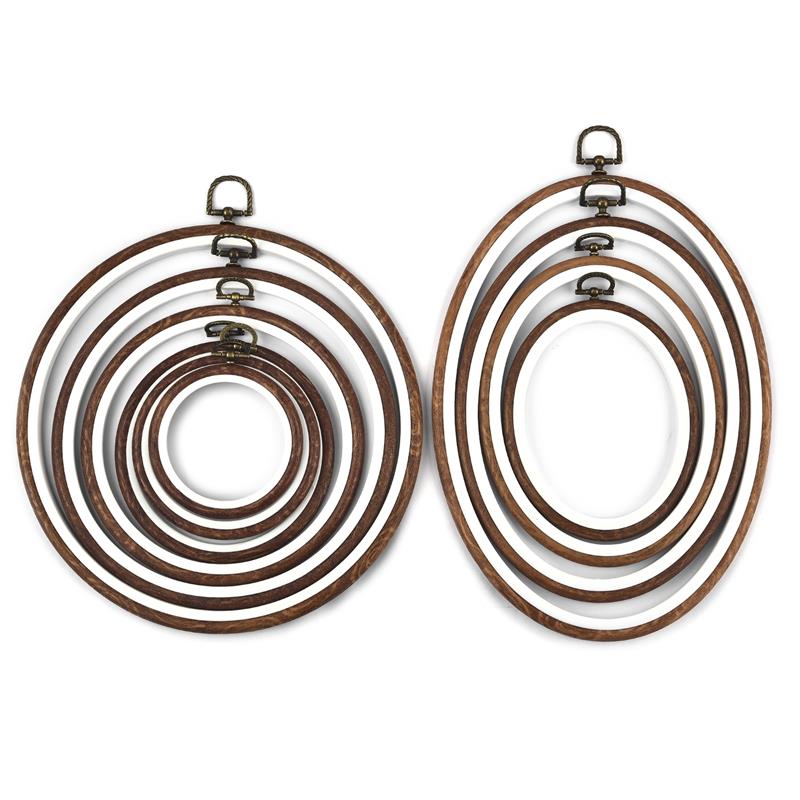 Conjunto de aros de bordado de - Embroidery Hoop Kit reseña y precio