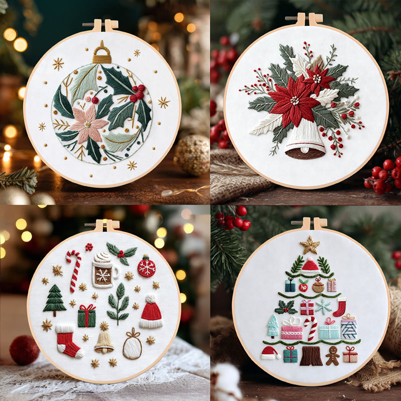 Kit de Bordado DIY para Árbol  - Embroidery Hoop Kit reseña y precio
