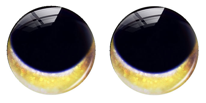 Ojos redondos hechos a mano pa - Art Craft Eyes reseña y precio