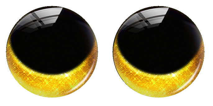 Ojos redondos hechos a mano pa - Art Craft Eyes reseña y precio