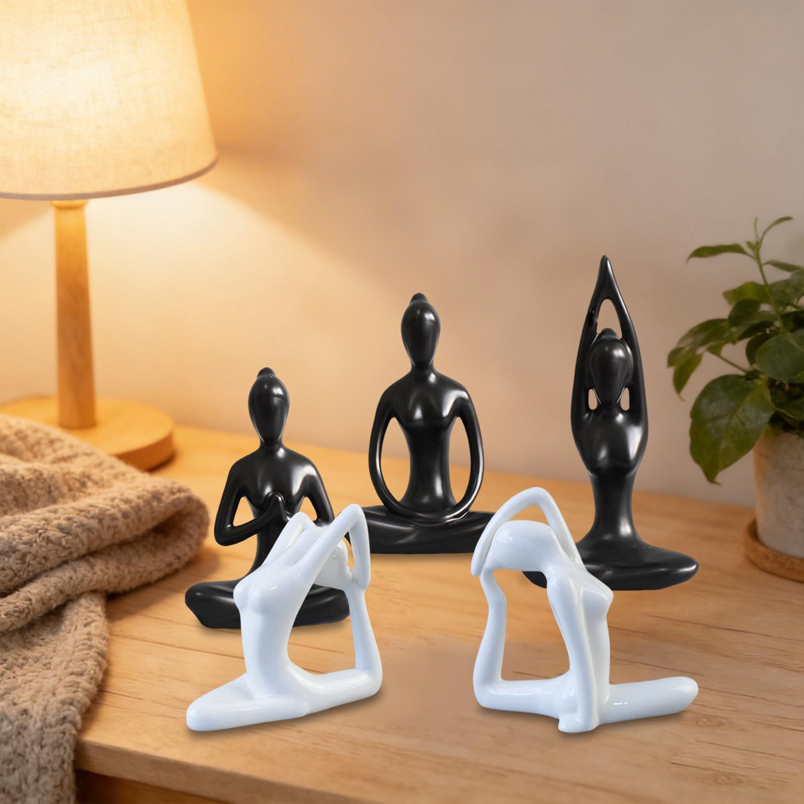 Estatua de Yoga de Cerámica, A - Art And Craft Studio reseña y precio