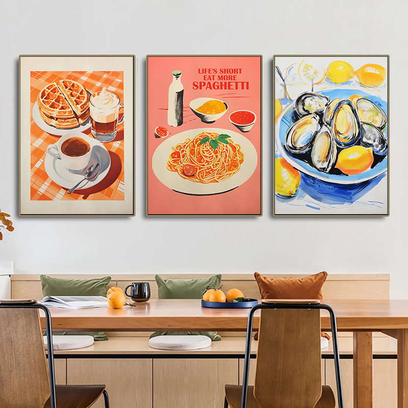 Póster Vintage de Comida: Huev - Art Craft Kitchen reseña y precio