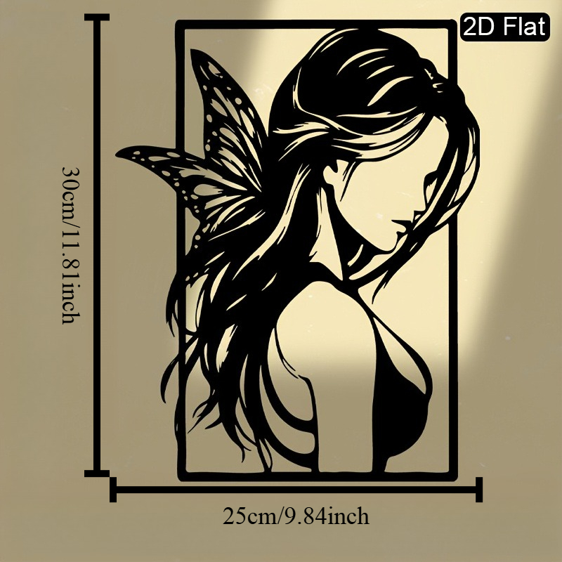 CIFBUY Silueta de Hada, Arte d - Art And Craft Studio reseña y precio
