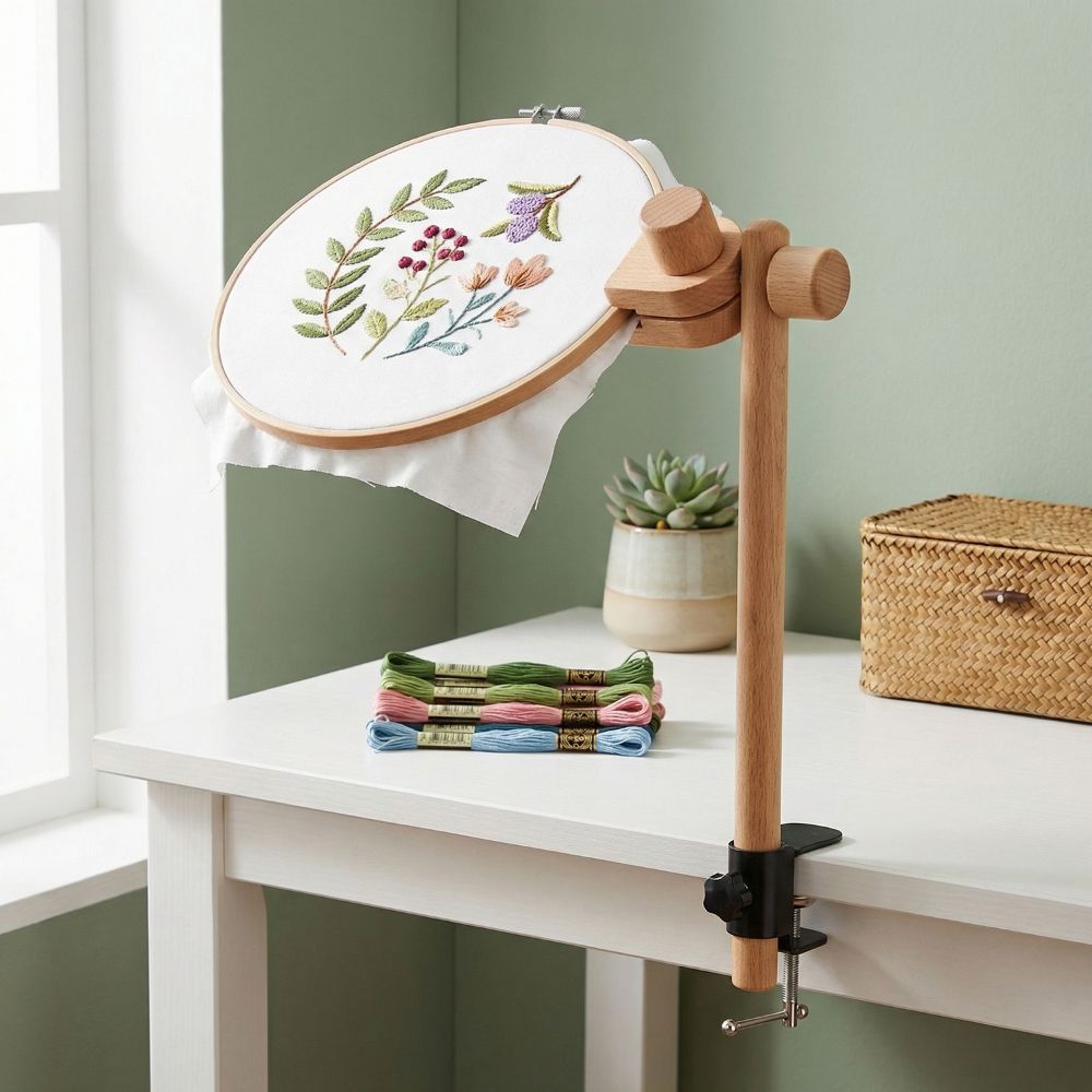 Soporte de Madera de Haya para - Embroidery Hoop Kit reseña y precio