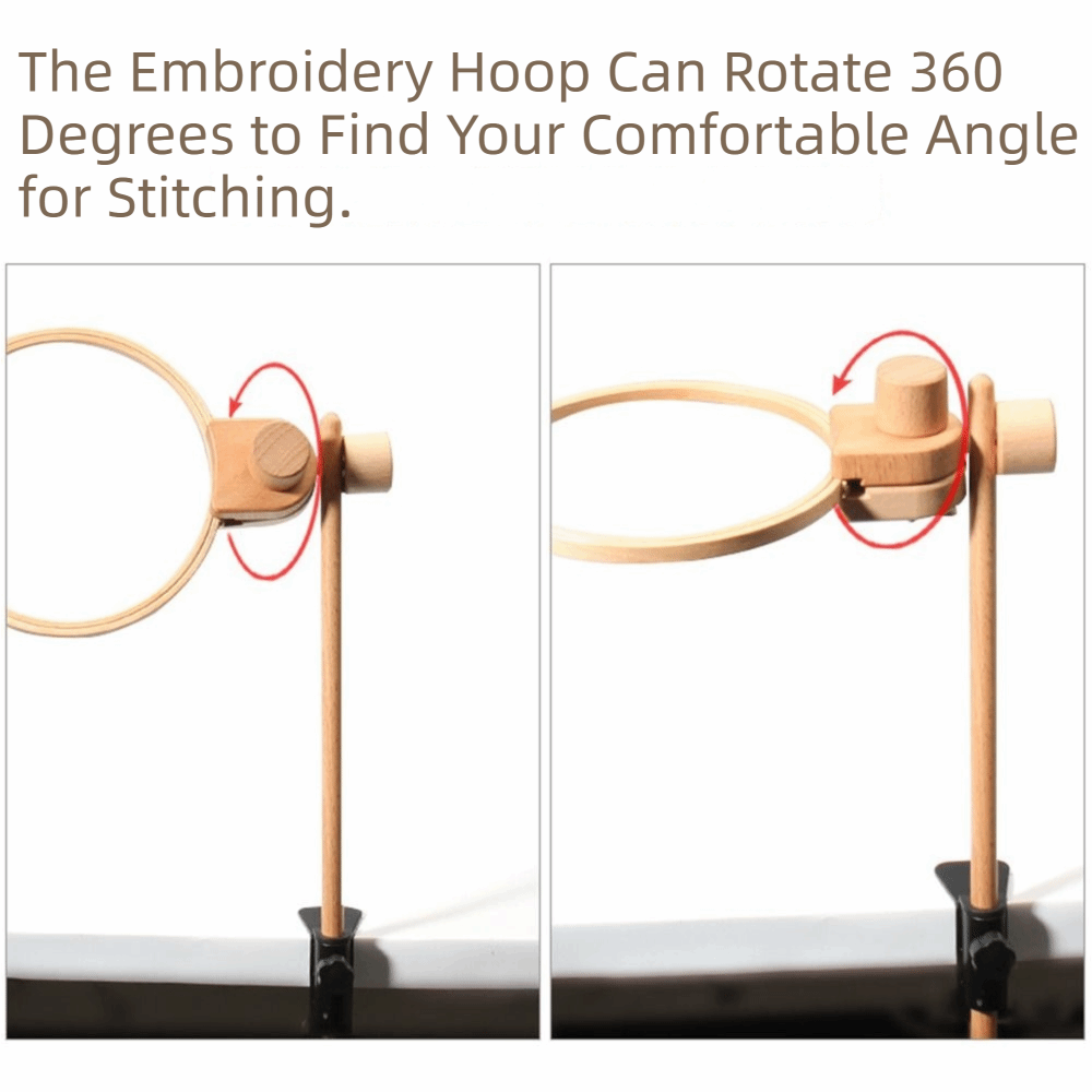 Soporte de Madera de Haya para - Embroidery Hoop Kit reseña y precio