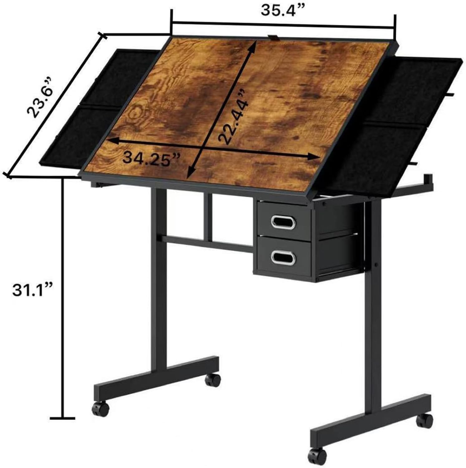 Mesa de Dibujo Ajustable con 4 - Art And Craft Studio reseña y precio