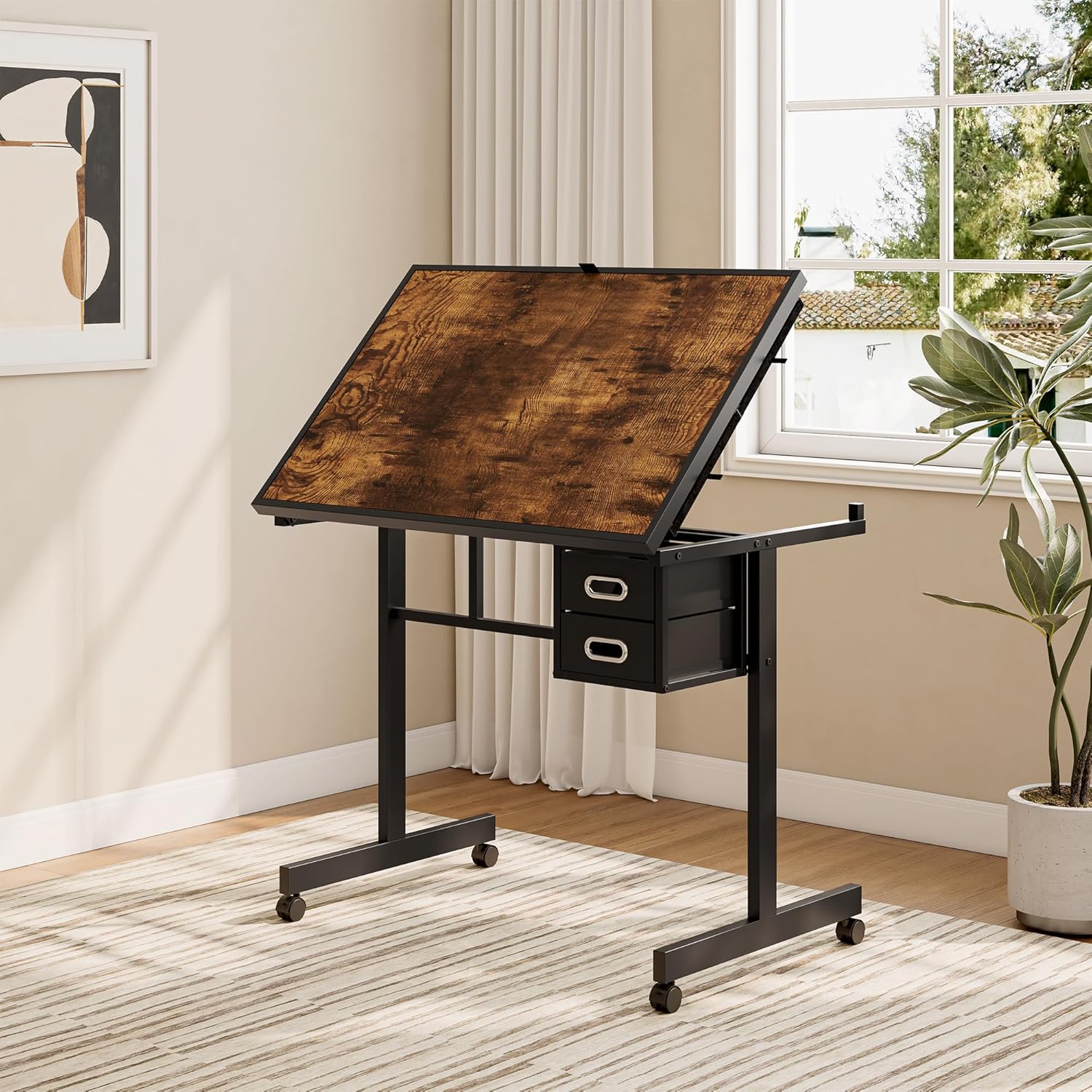 Mesa de Dibujo Ajustable con 4 - Art And Craft Studio reseña y precio
