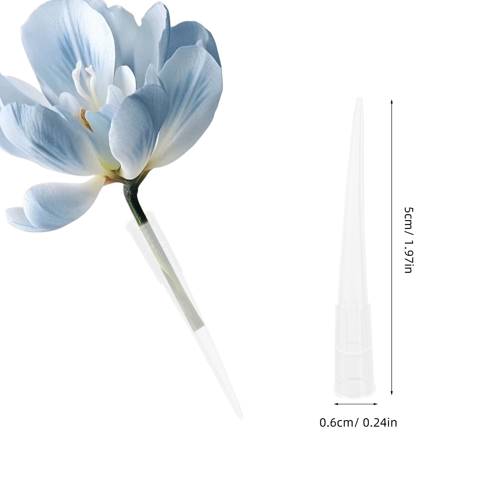 100 piezas de fijadores de tub - Art Craft Flower reseña y precio