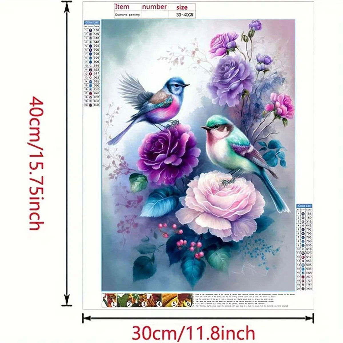 1 Set de Pintura de Diamantes  - Art Craft Flower reseña y precio