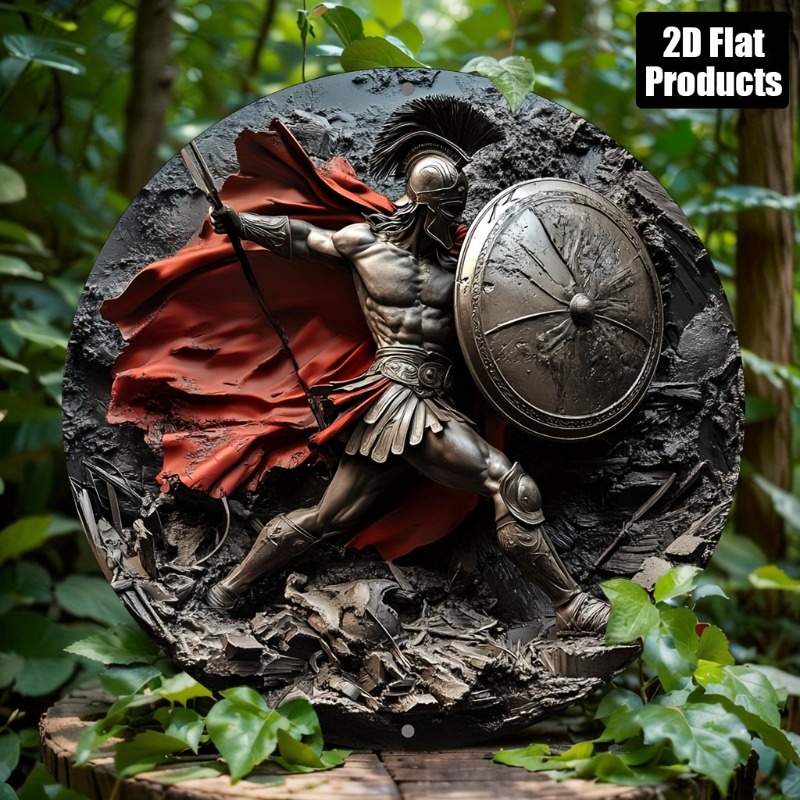 Spartan Warrior Arte de pared  - Art Craft Kitchen reseña y precio