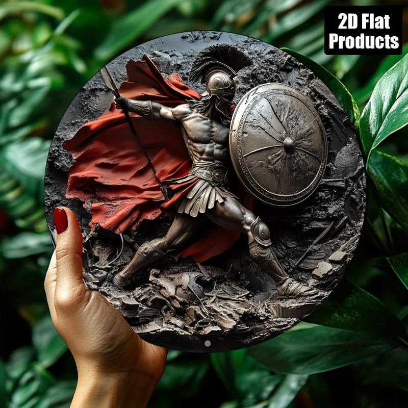 Spartan Warrior Arte de pared  - Art Craft Kitchen reseña y precio