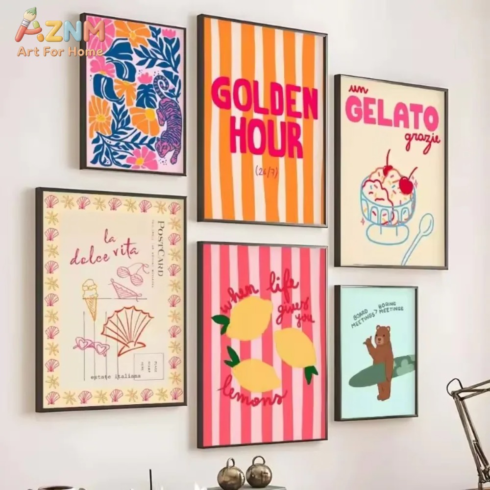 AZNM - Decoración de pared par - Art Craft Kitchen reseña y precio