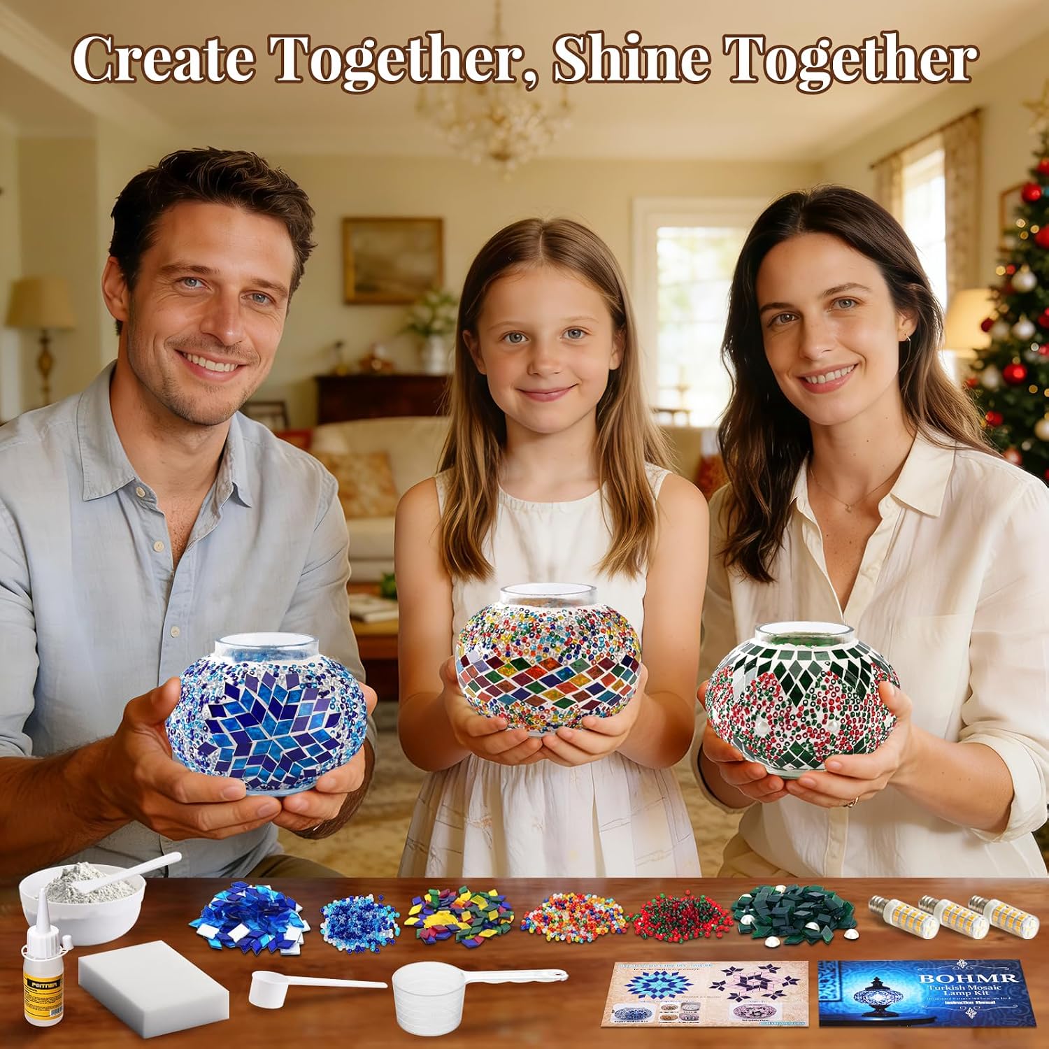 Kit de Lámpara Turca de Mosaic - Art Craft Us reseña y precio