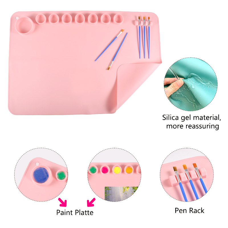 Estera de pintura de silicona  - Art Craft Clay reseña y precio