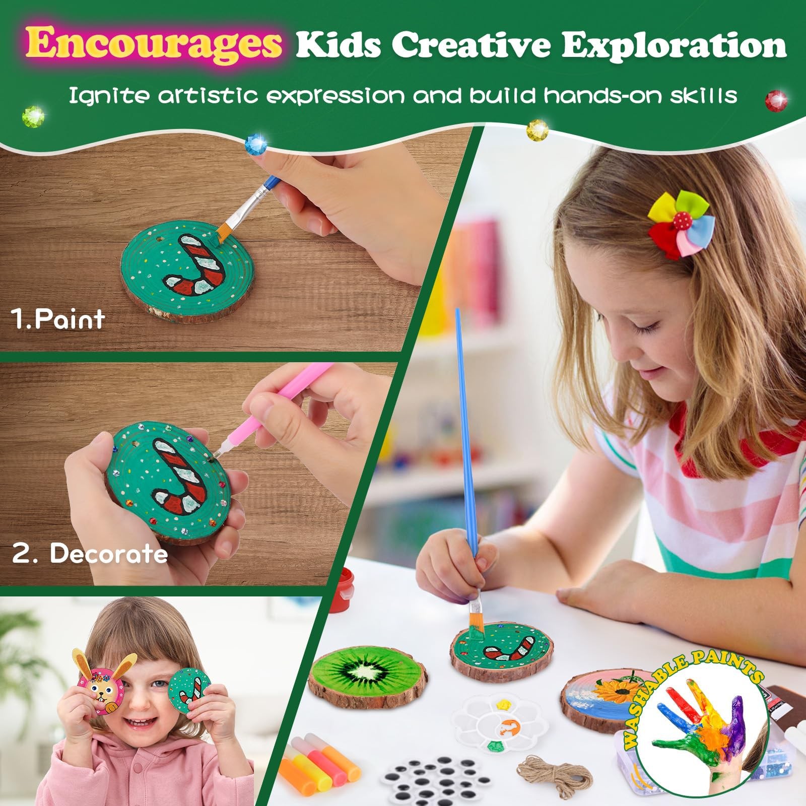 Kit de Pintura de Madera que B - Art Craft Education reseña y precio