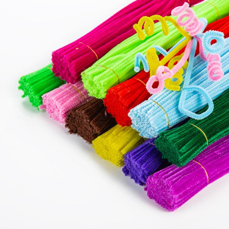 Palo de peluche/pompones color - Art Craft Rainbow reseña y precio