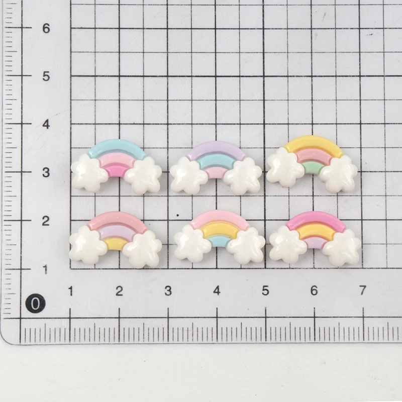 30/300 Piezas Mini Resina Arco - Art Craft Rainbow reseña y precio
