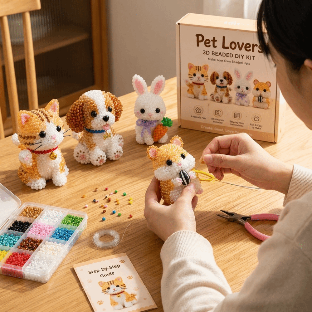 Kit de bordado de cuentas de a - Art Craft Education reseña y precio