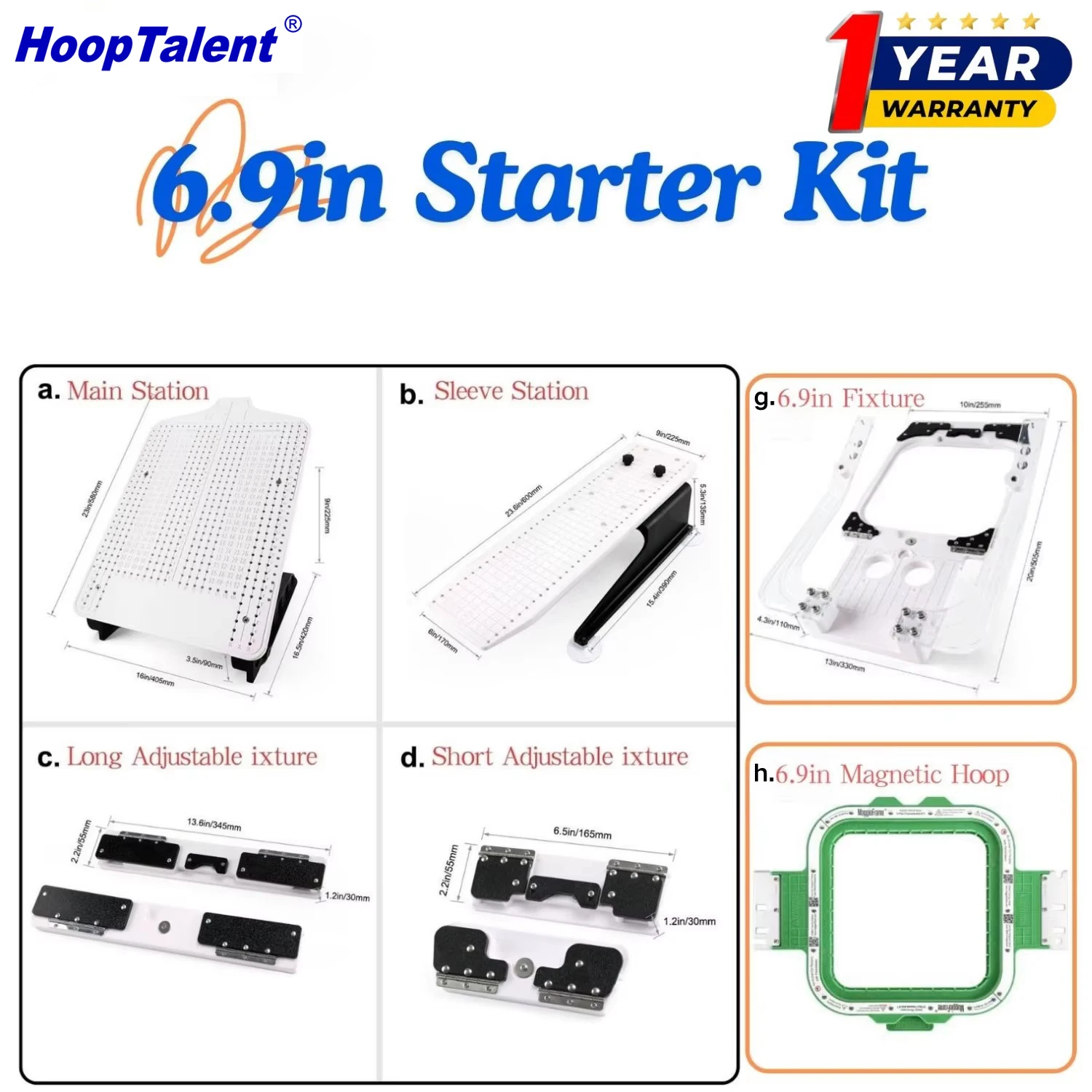 Kit de Estación de Aro para Má - Embroidery Hoop Kit reseña y precio