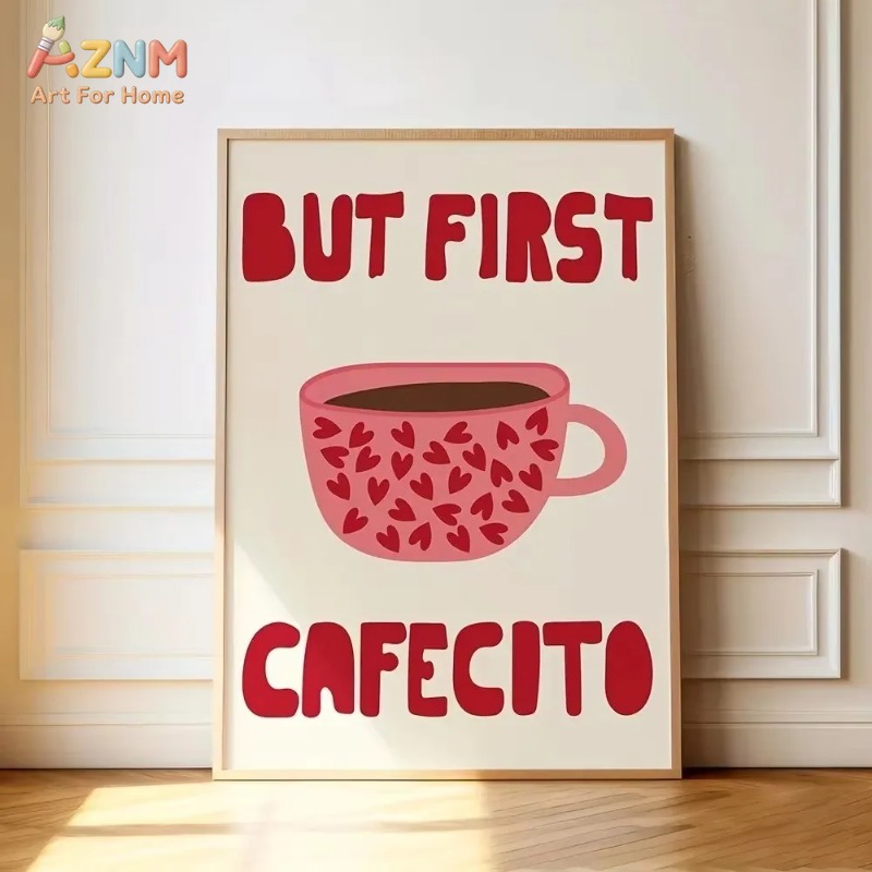 Póster de Lona con Diseño de C - Art Craft Kitchen reseña y precio