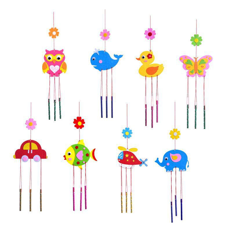 Campanas de viento hechas a ma - Art Craft Rainbow reseña y precio