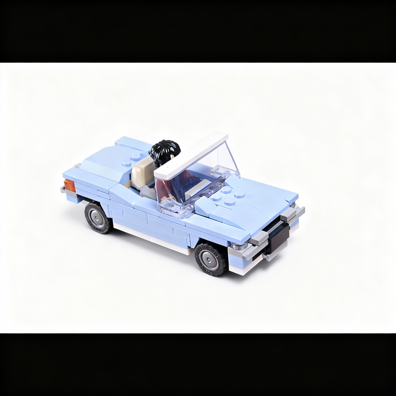 131 piezas MOC Coche Elegante  - Art Craft Ideas For Christmas reseña y precio