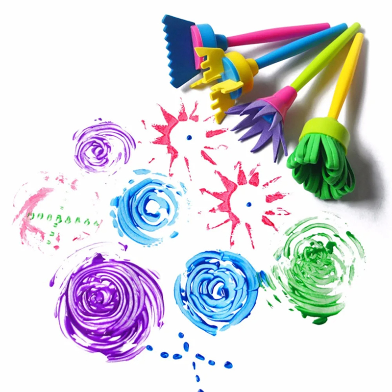 Paquete de esponjas y pinceles - Art And Craft Studio reseña y precio