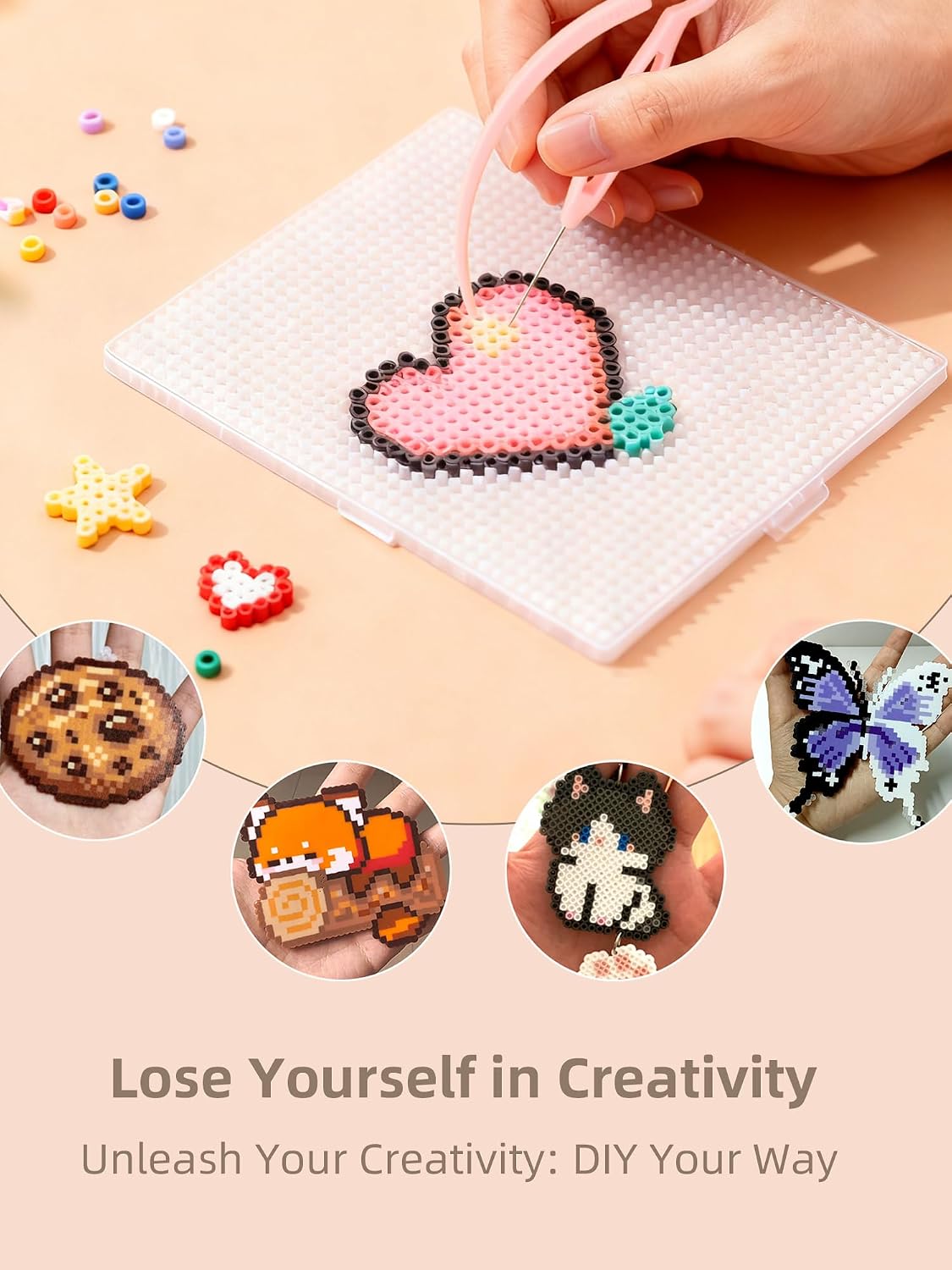 Kit de Cuentas Fusibles - Fáci - Art Craft Us reseña y precio